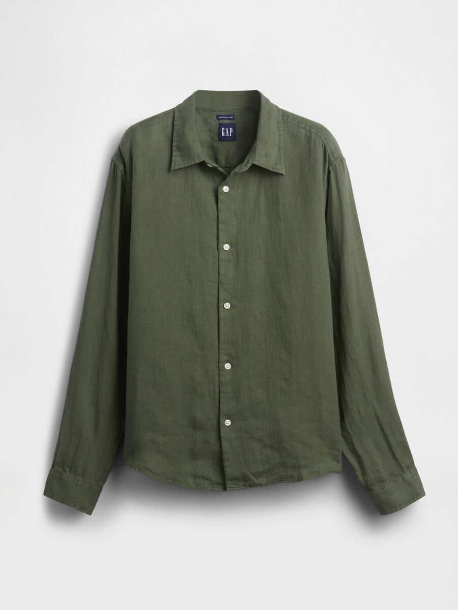 Pure linen shirt_4