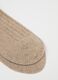 Long Beige Socks in Wool and Cashmere Blend_1