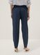 Blue stretch cotton trousers_3