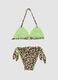Bikini marrone a triangolo in tessuto elasticizzato_1