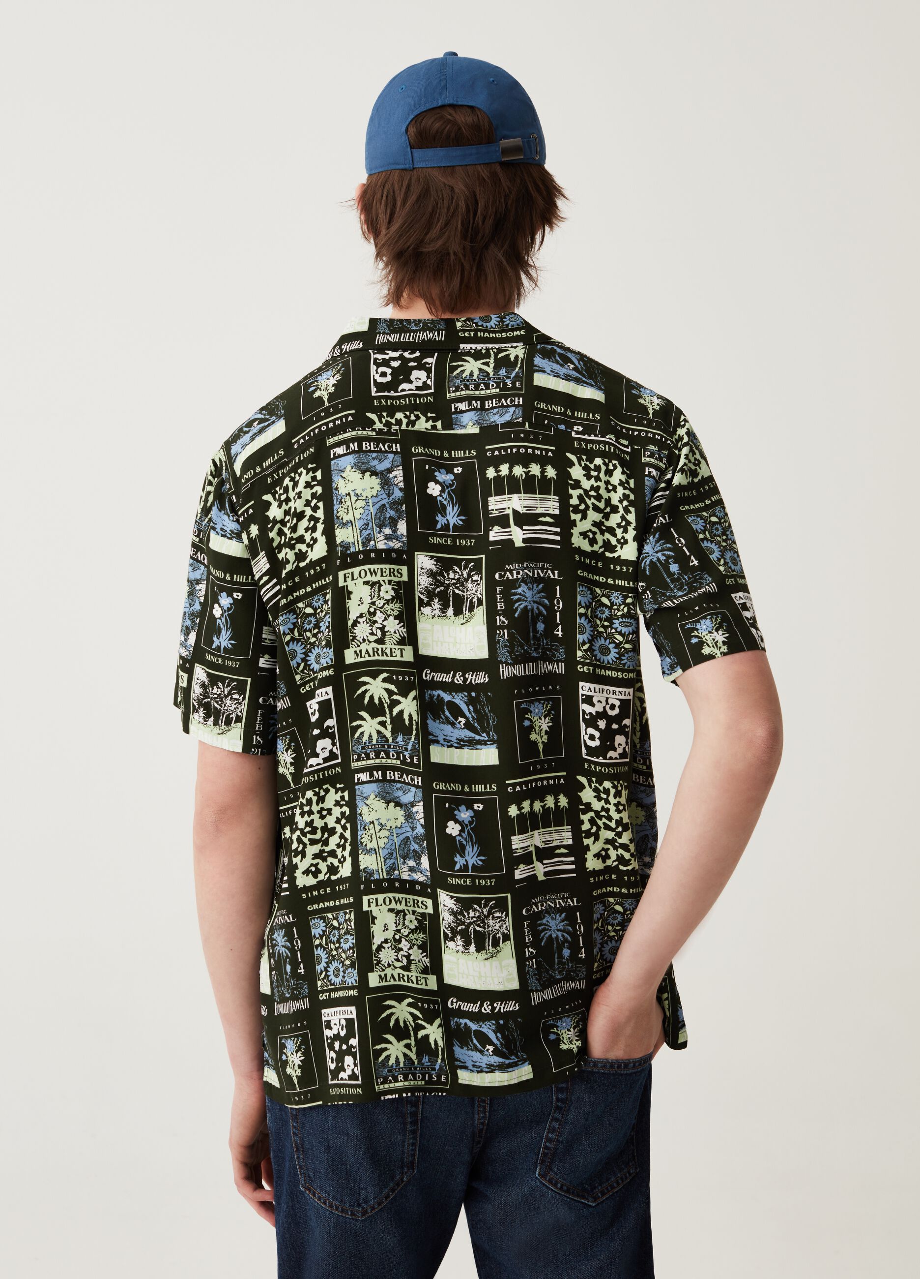 Camicia oversize in viscosa sostenibile Grand&Hills_2