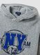 Grey stretch hoodie sweatshirt with print for boys_2