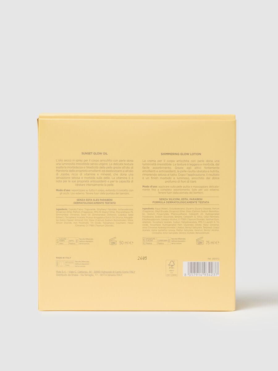 TIME TO SHINE KIT SHINE GOLD x2 (gold oil + body lotion)_1