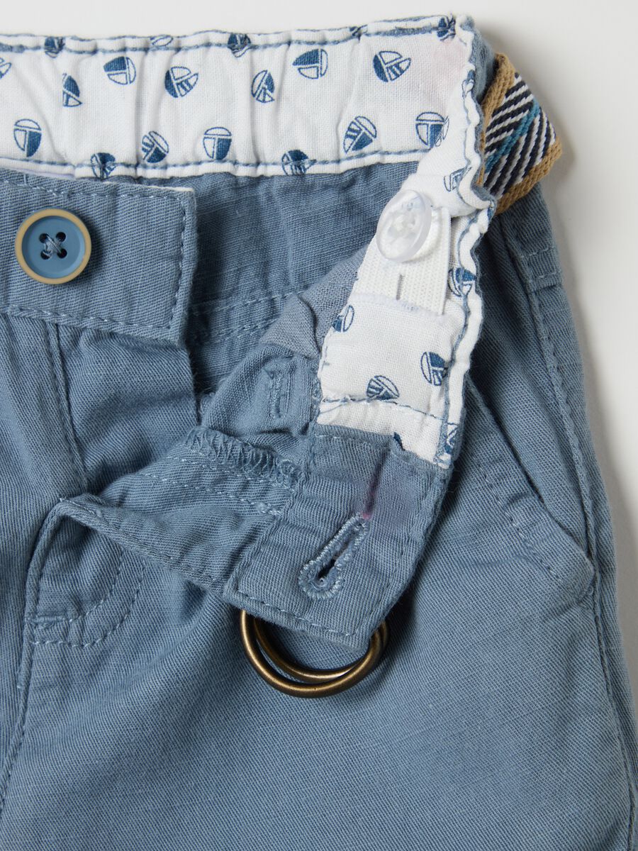 Chino trousers with belt_2