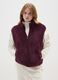 Purple Faux Fur Vest_0