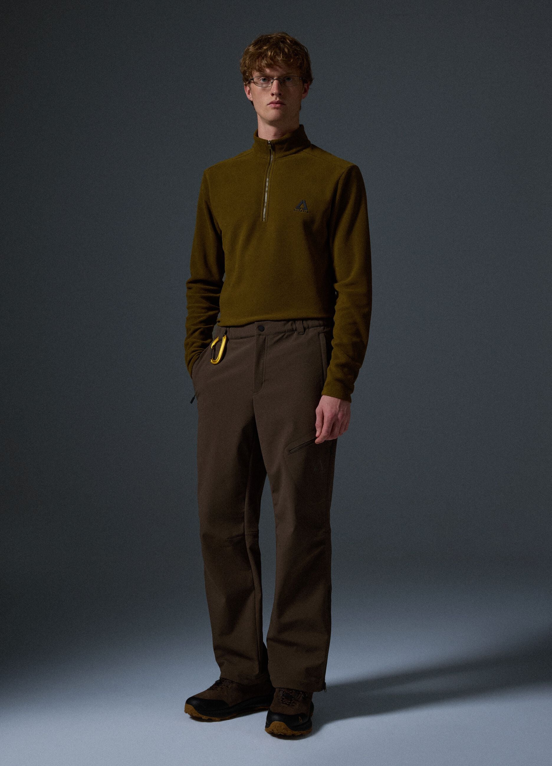 Pile Half Zip Traspirante ALTAVIA WITH DEBORAH COMPAGNONI