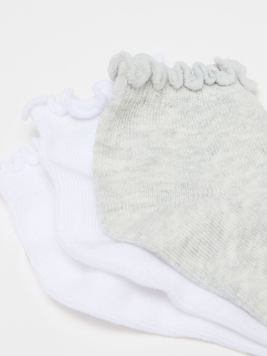 Three-pack shoe liners with scalloped trim_2