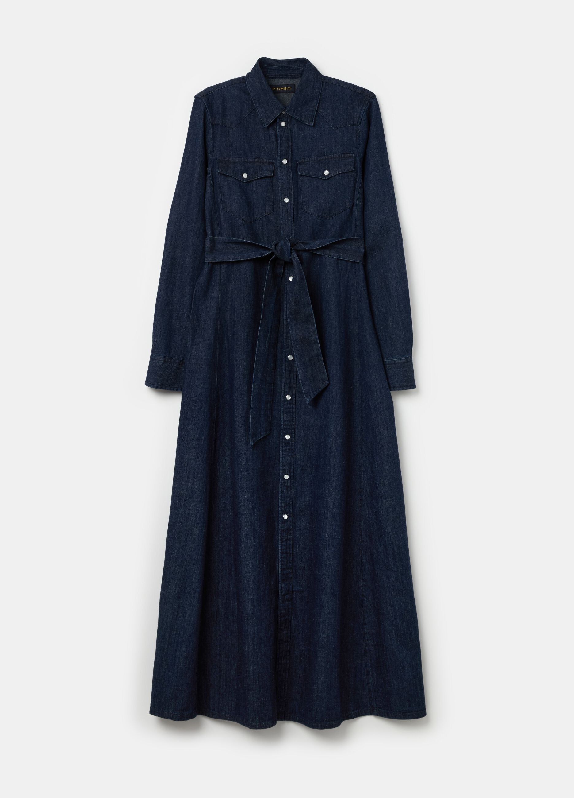 Chemisier jeans lungo online