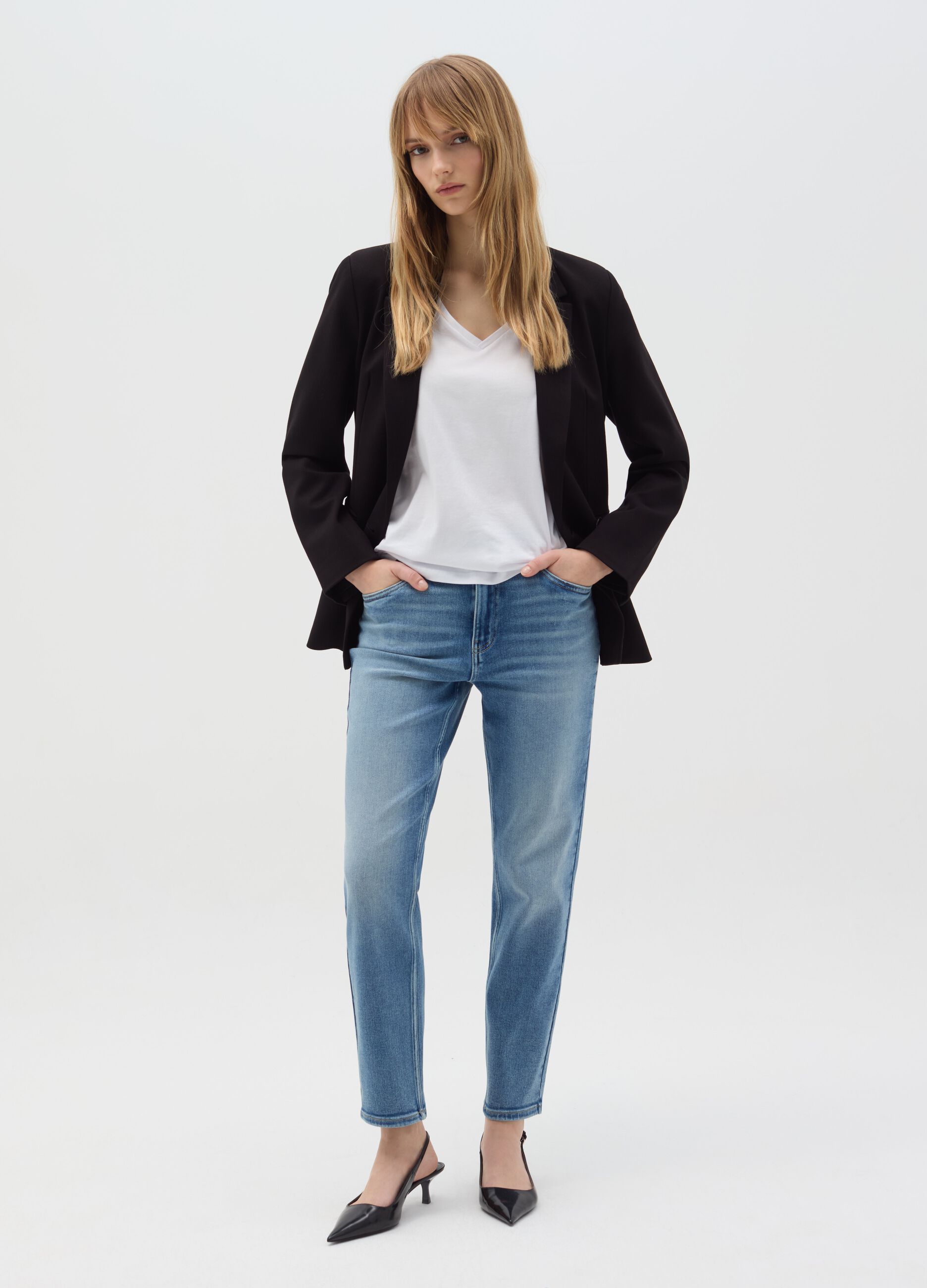 Jeans slim fit stretch cinque tasche
