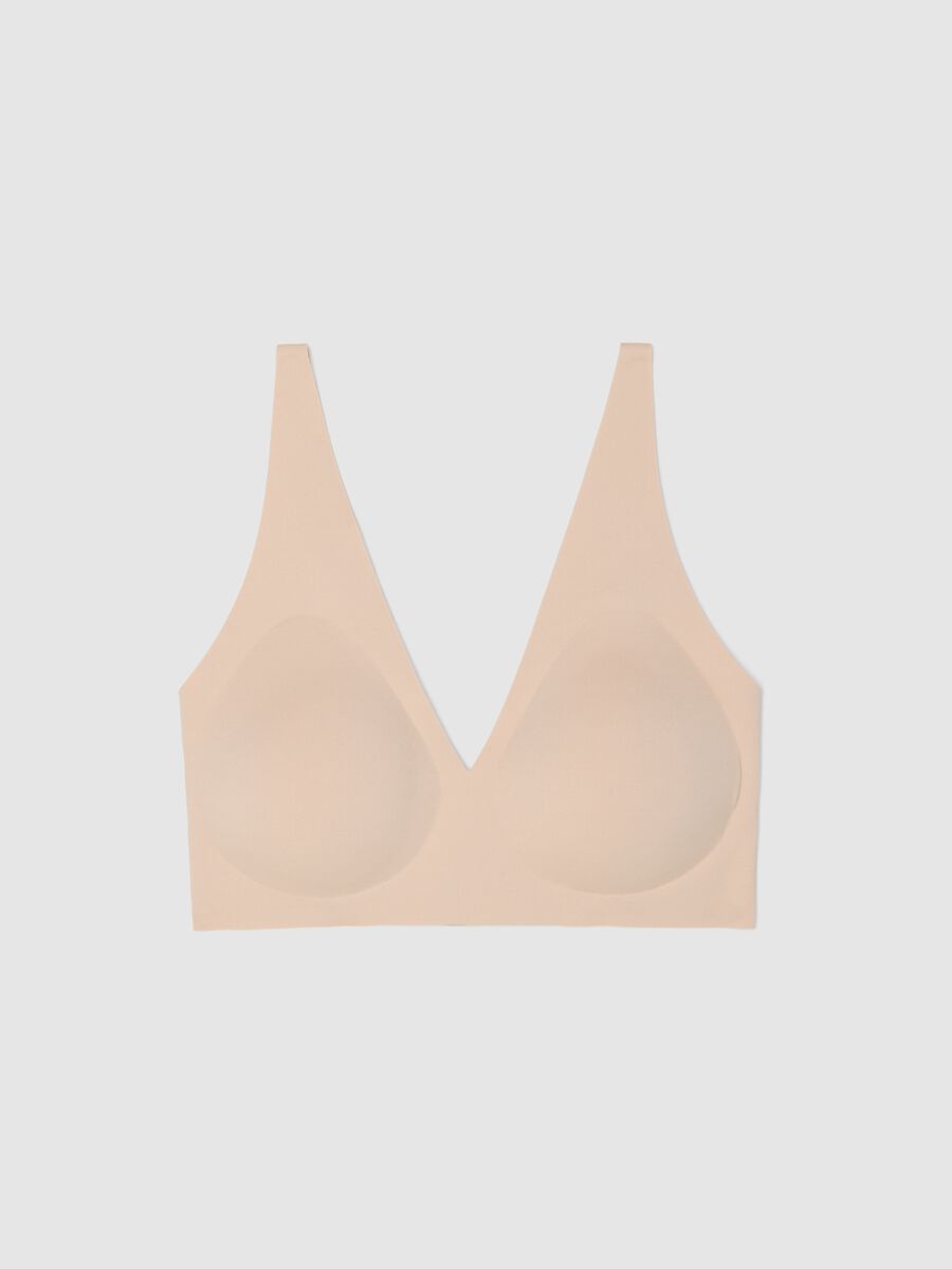 Reggiseno beige con imbottitura removibile_0