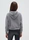 Girls' Grey Hoodie in Pure Cotton_1