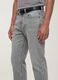 Grey denim jeans in cotton-viscose blend, regular fit_1