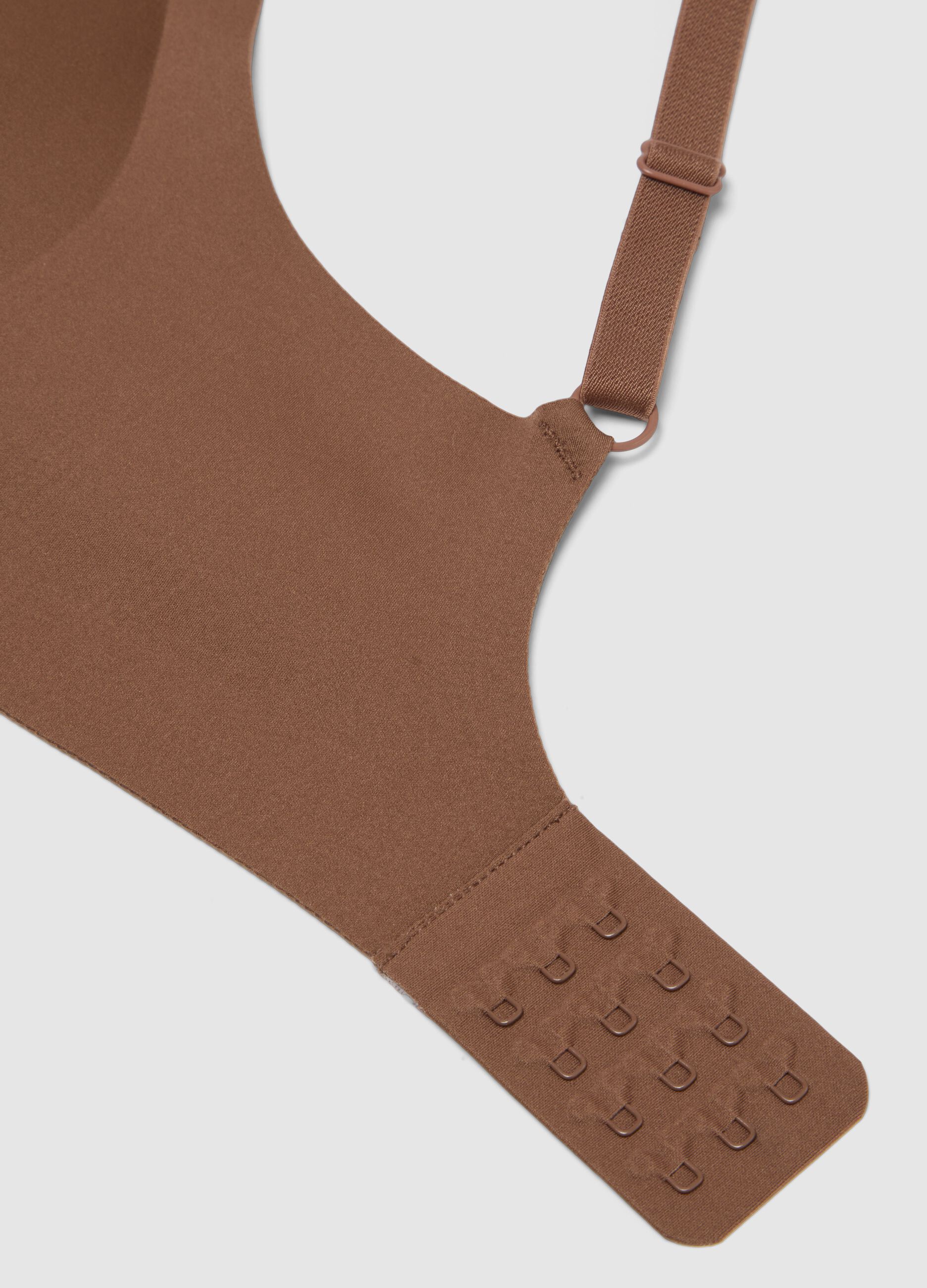 Brown Bra with Removable Padding