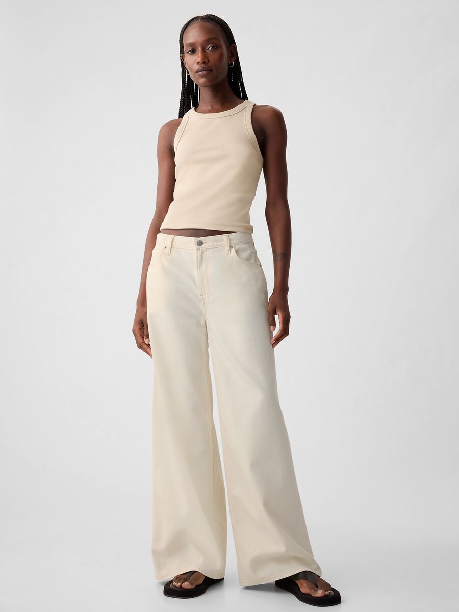 Lyocell and Cotton Trousers_1