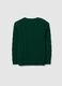 Children's green pure cotton sweater regular fit_4