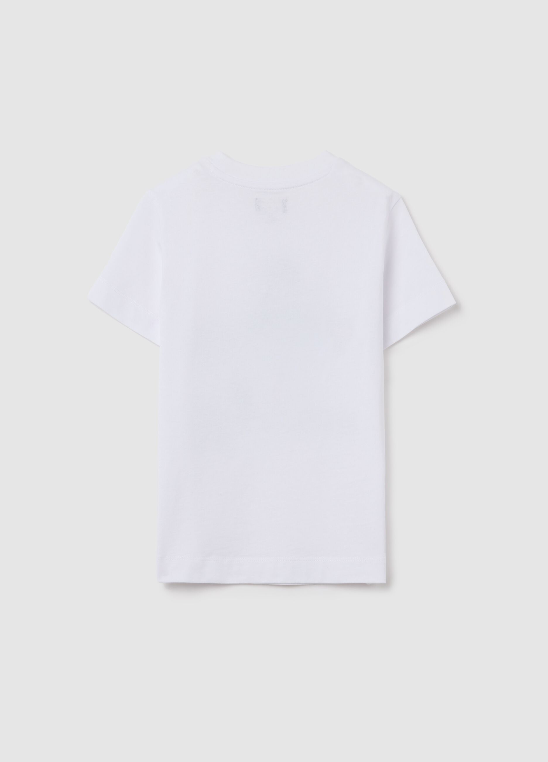 Cotton T-shirt with print