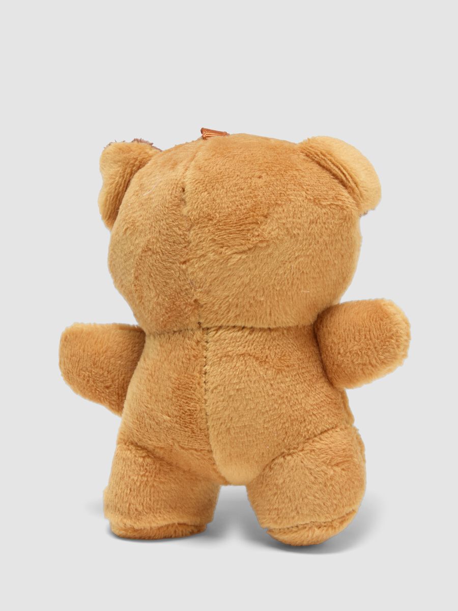 Brown teddy bear keyring_2