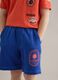 Boys&rsquo; blue 100% cotton cargo shorts &ndash; baggy fit_2