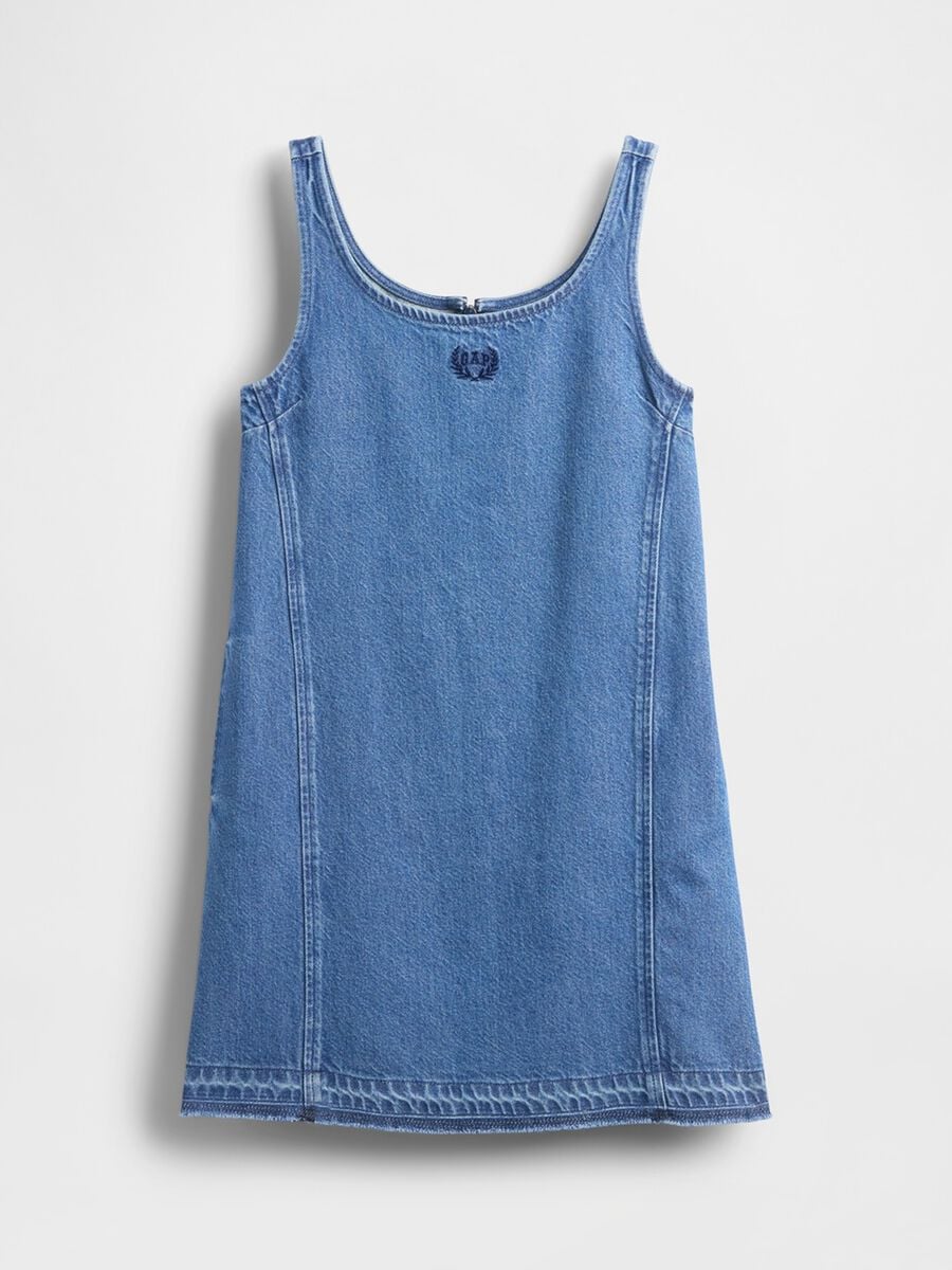 Cotton and lyocell-blend denim dress_1