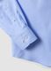 Light blue pure cotton no-iron regular fit shirt_2