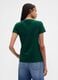 Green Short Sleeve Cotton T-shirt_1