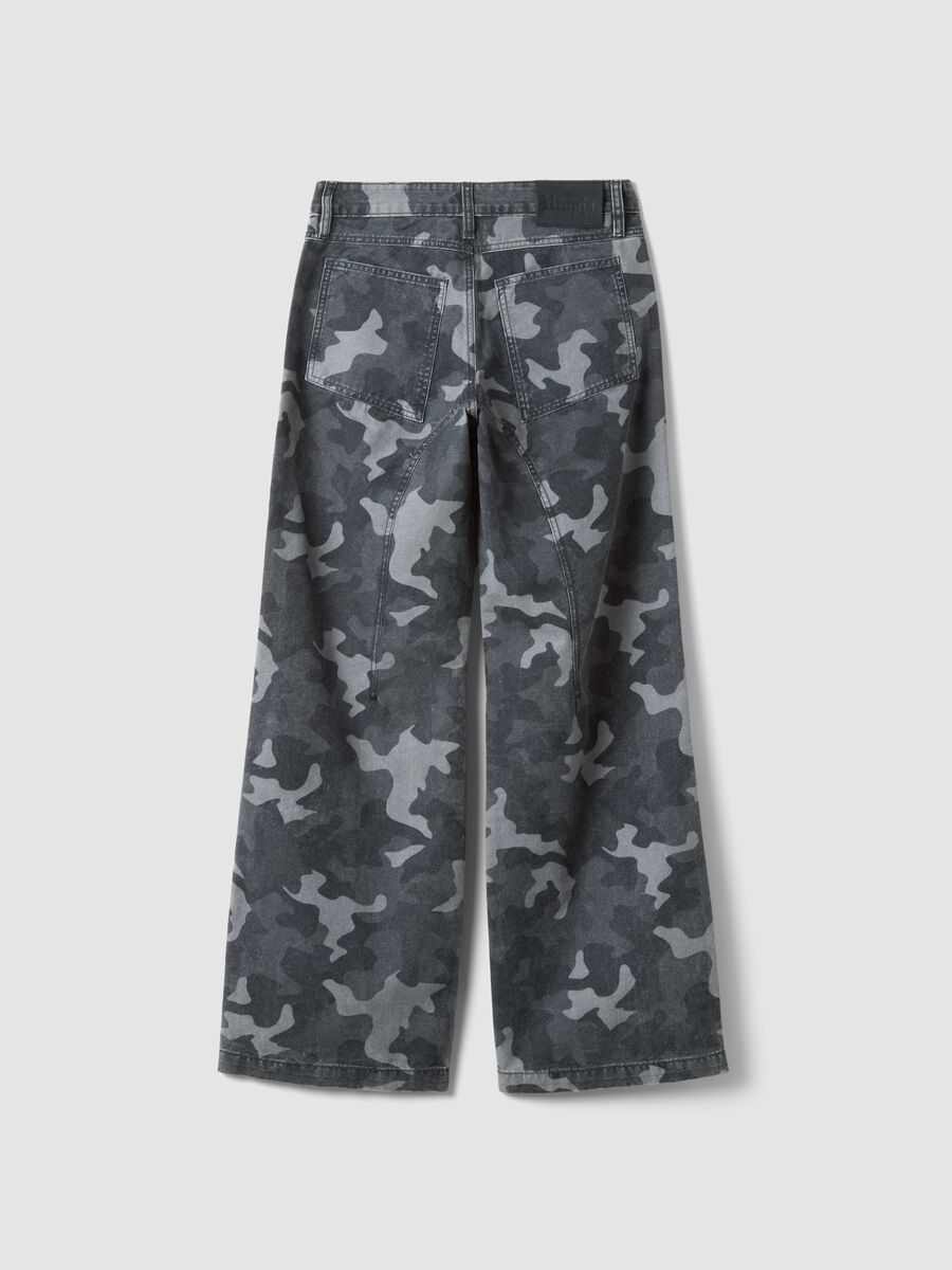 Wide Leg Denim Dark Camo_6