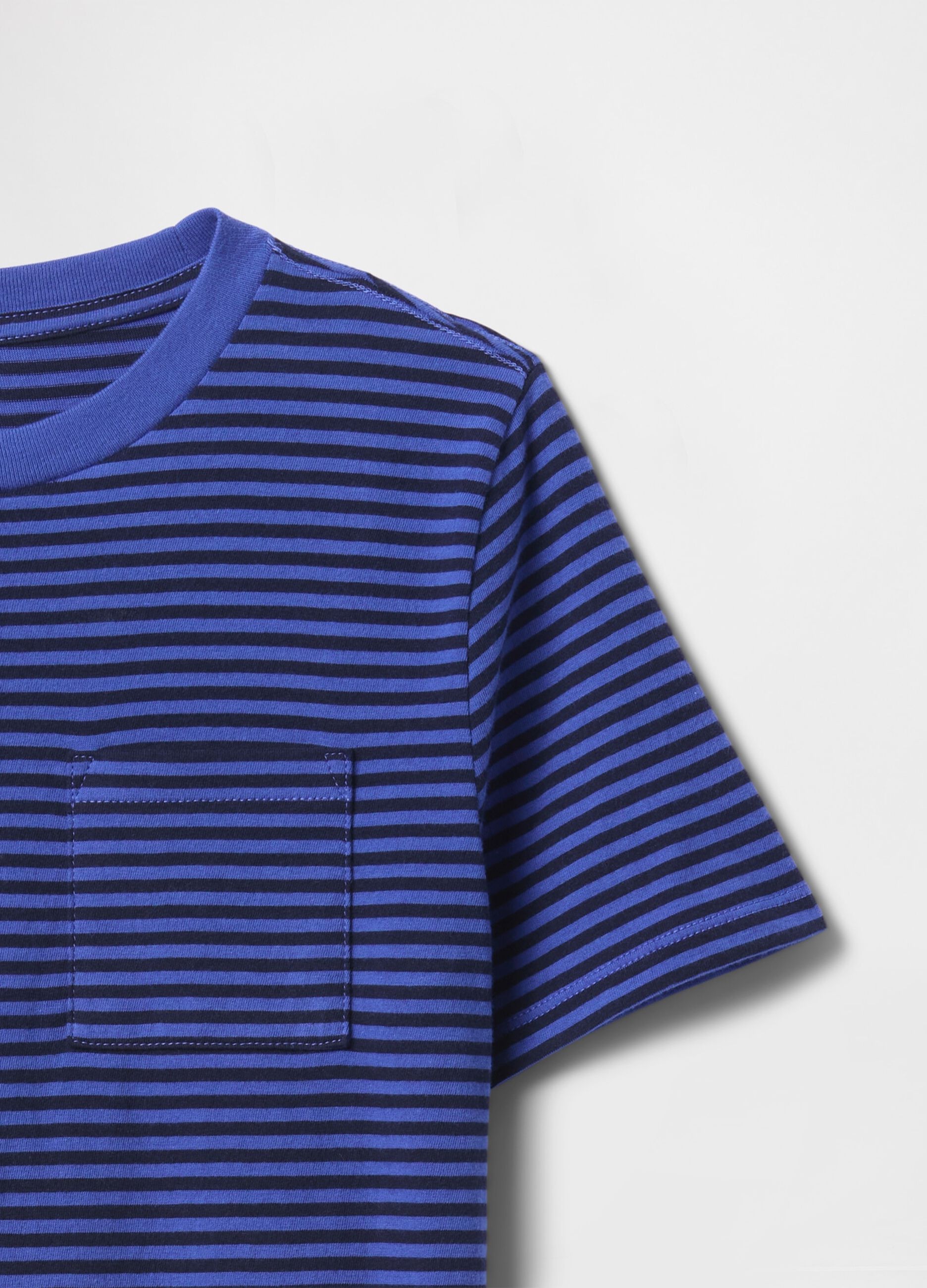 Children's Blue Striped T-shirt
