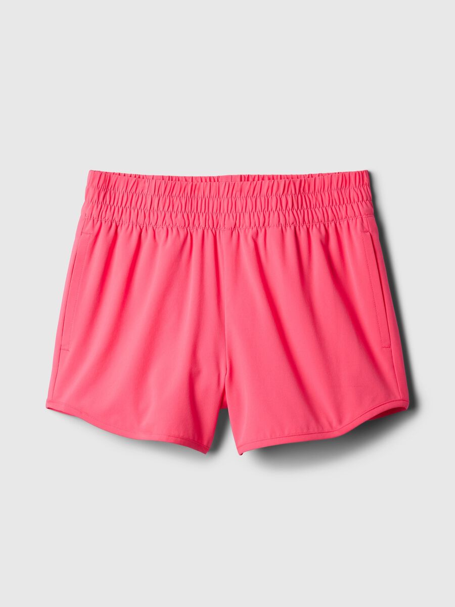 Solid colour sports shorts_3