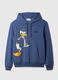 Sweatshirt with hood and Donald Duck print_3