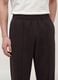 Brown relaxed-fit stretch joggers_3