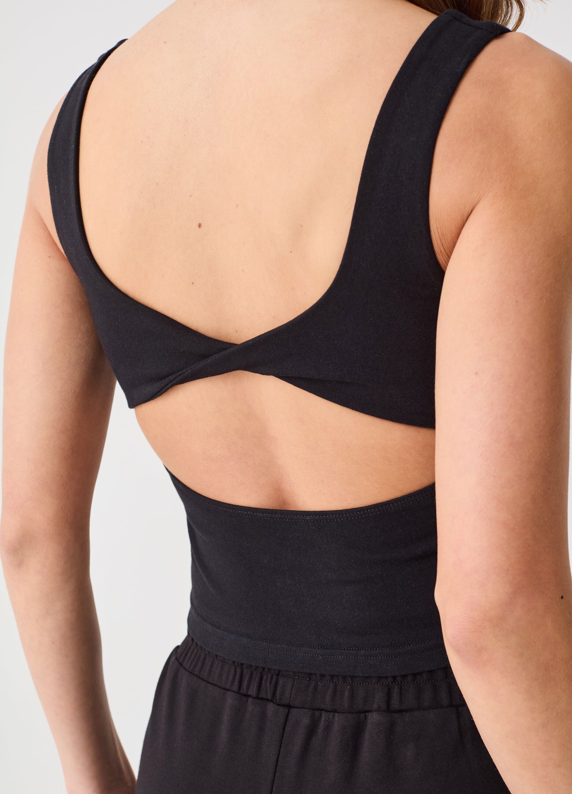 ALTAVIA STUDIO crop tank top