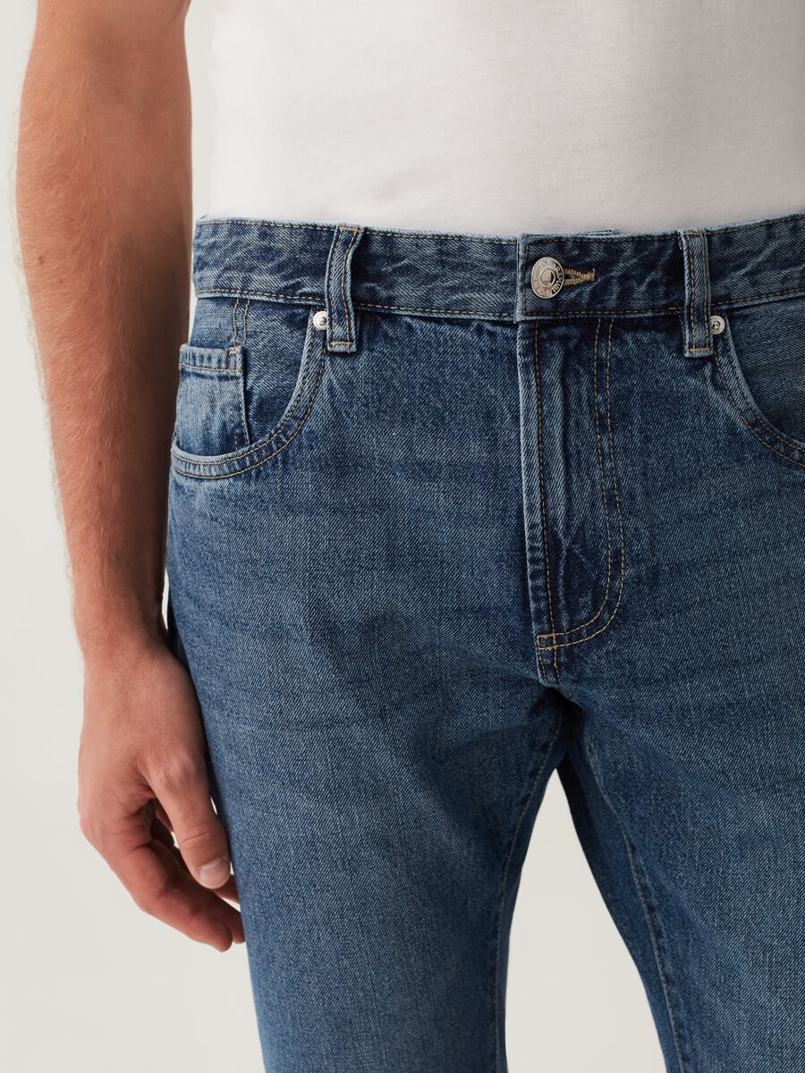 Jeans regular fit acid wash_3