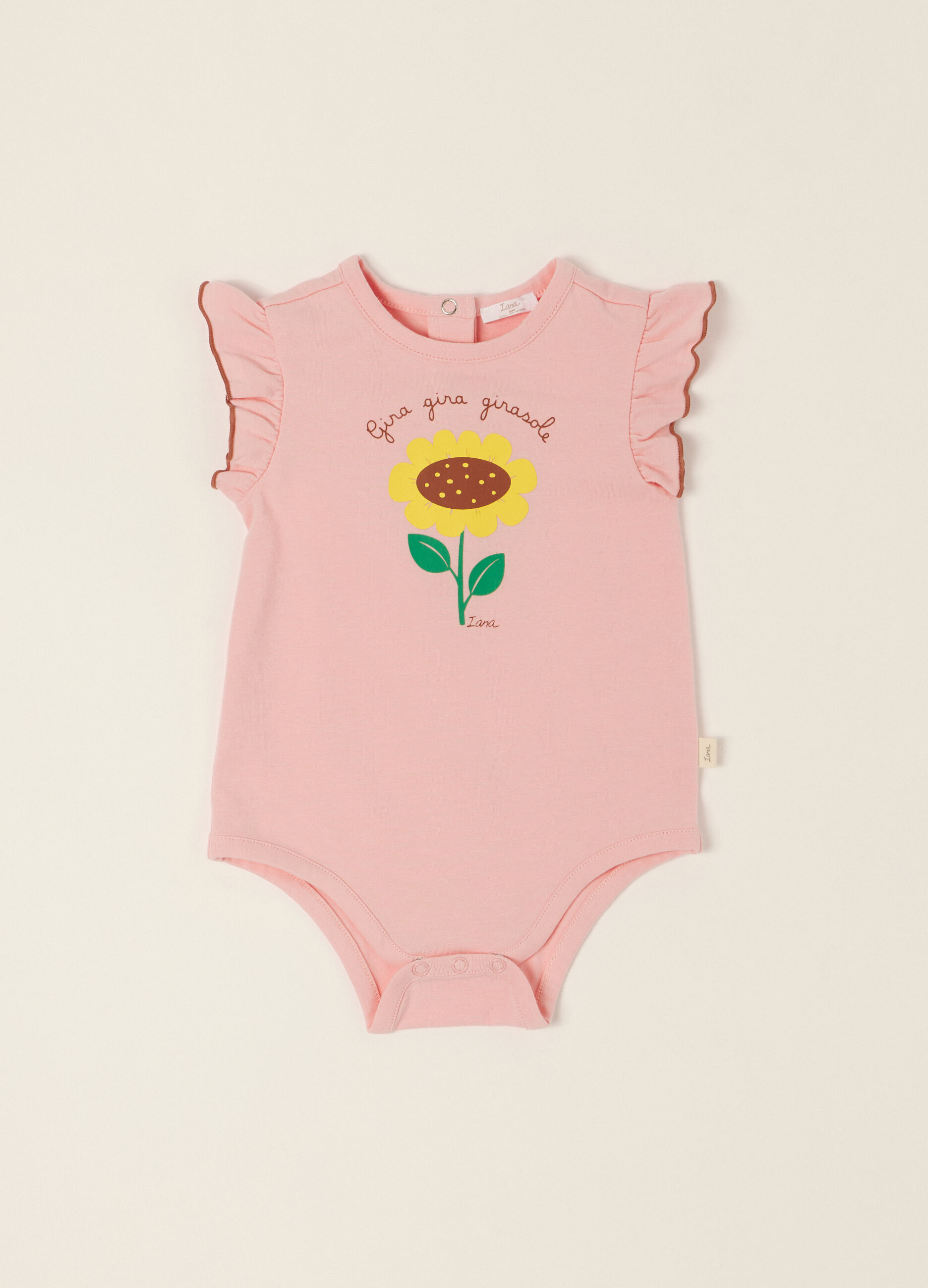 IANA stretch cotton jersey bodysuit