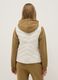 White padded regular fit gilet with zip_2