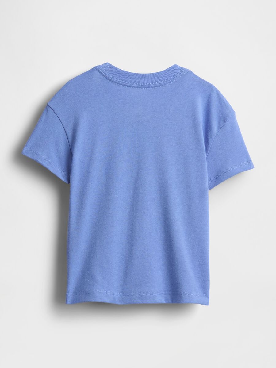 Blue T-shirt with GAP character print_1