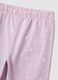 Pink organic cotton jersey pyjamas with star print_2