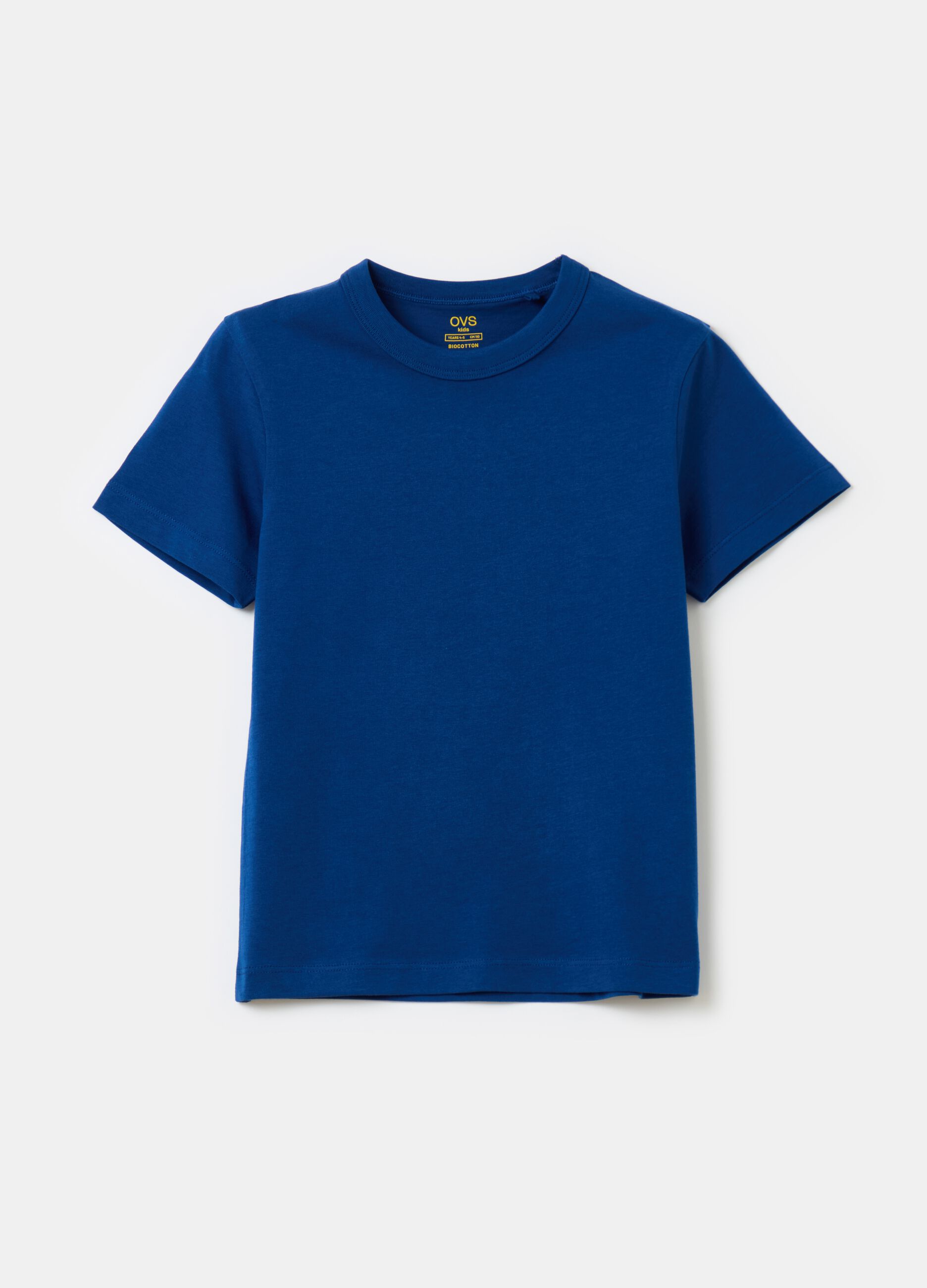 Essential T-shirt in stretch organic cotton