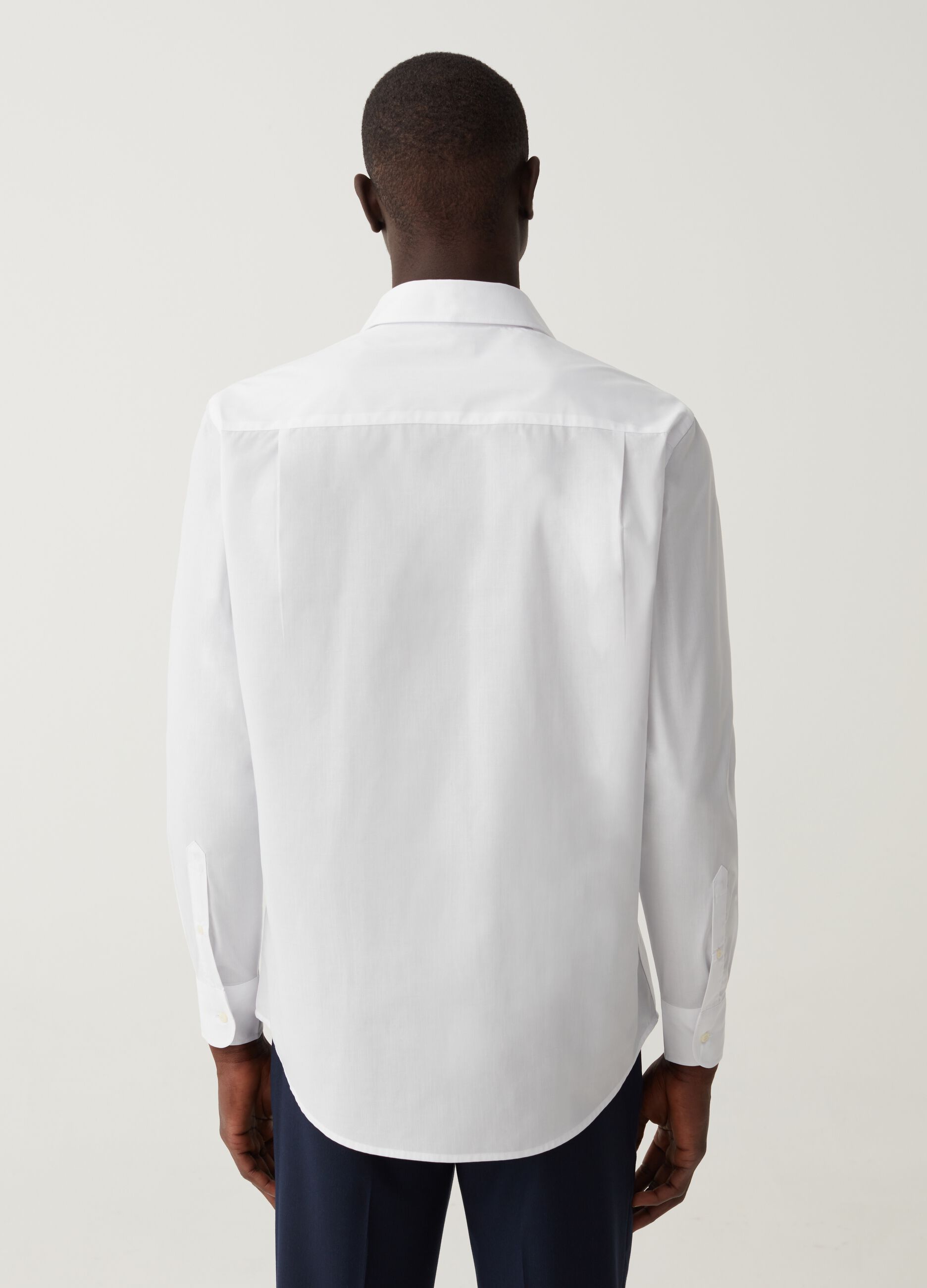 Regular-fit shirt with pocket