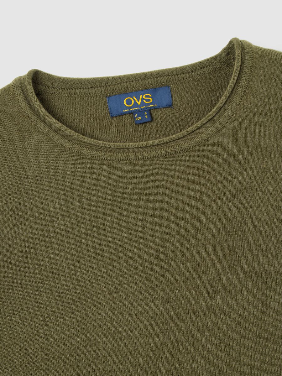 Maglione verde fitted_5