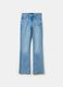 Flare-fit mini bootcut jeans with mid-rise waist_4