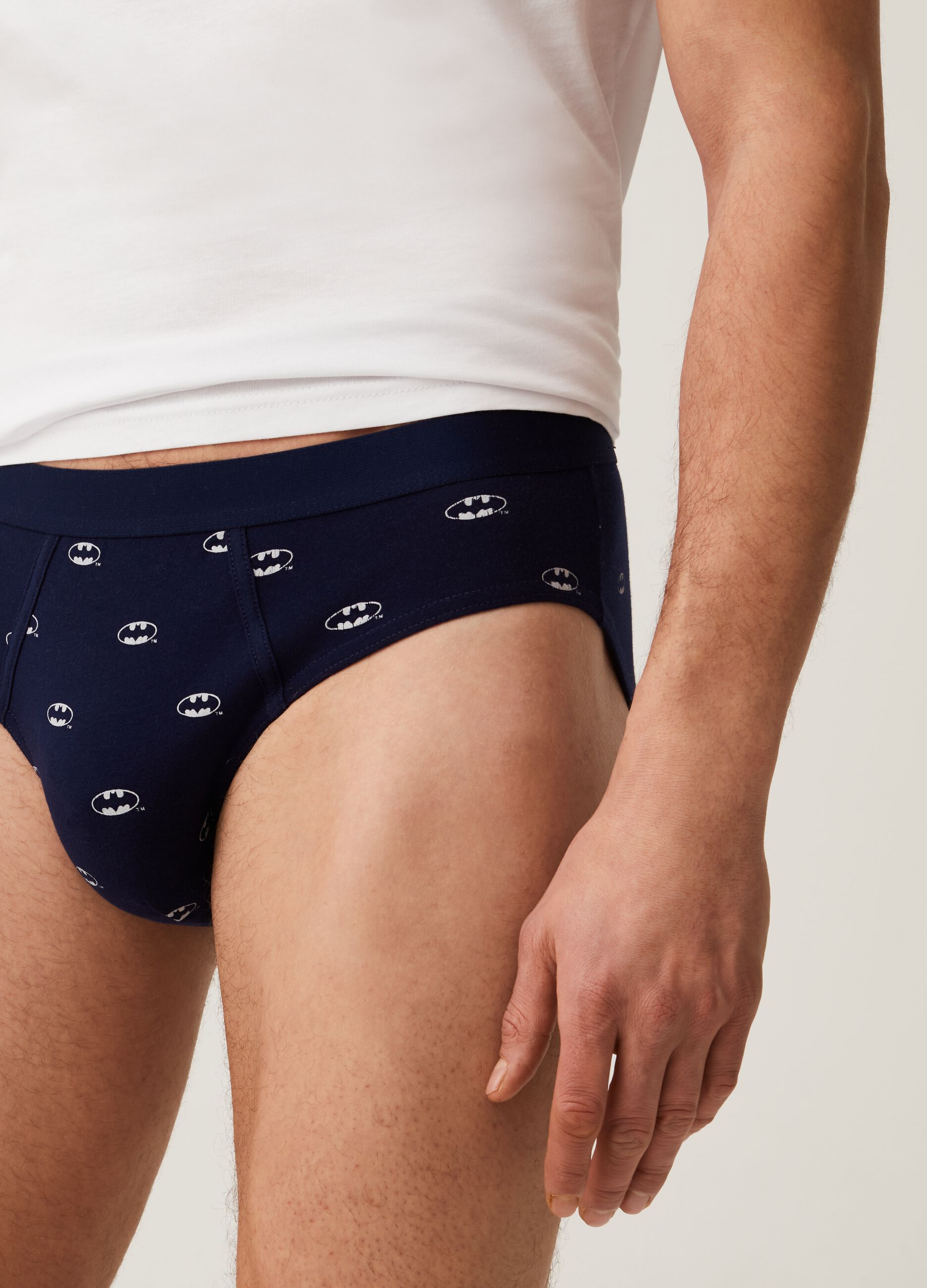 Slip con stampa Batman all-over_3