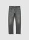 Grey denim regular fit jeans_4