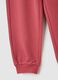 Pink Stretch Trousers for Girls_3
