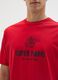 Red pure cotton T-shirt_3