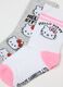 Hello Kitty multicoloured socks tripack_1