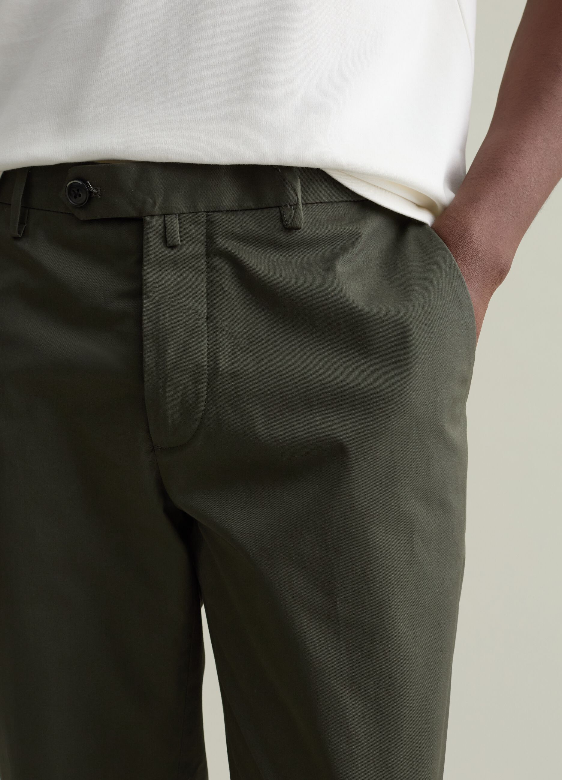 Pantalone chino in cotone stretch