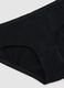 Girl's black cotton stretch regular fit panties_2