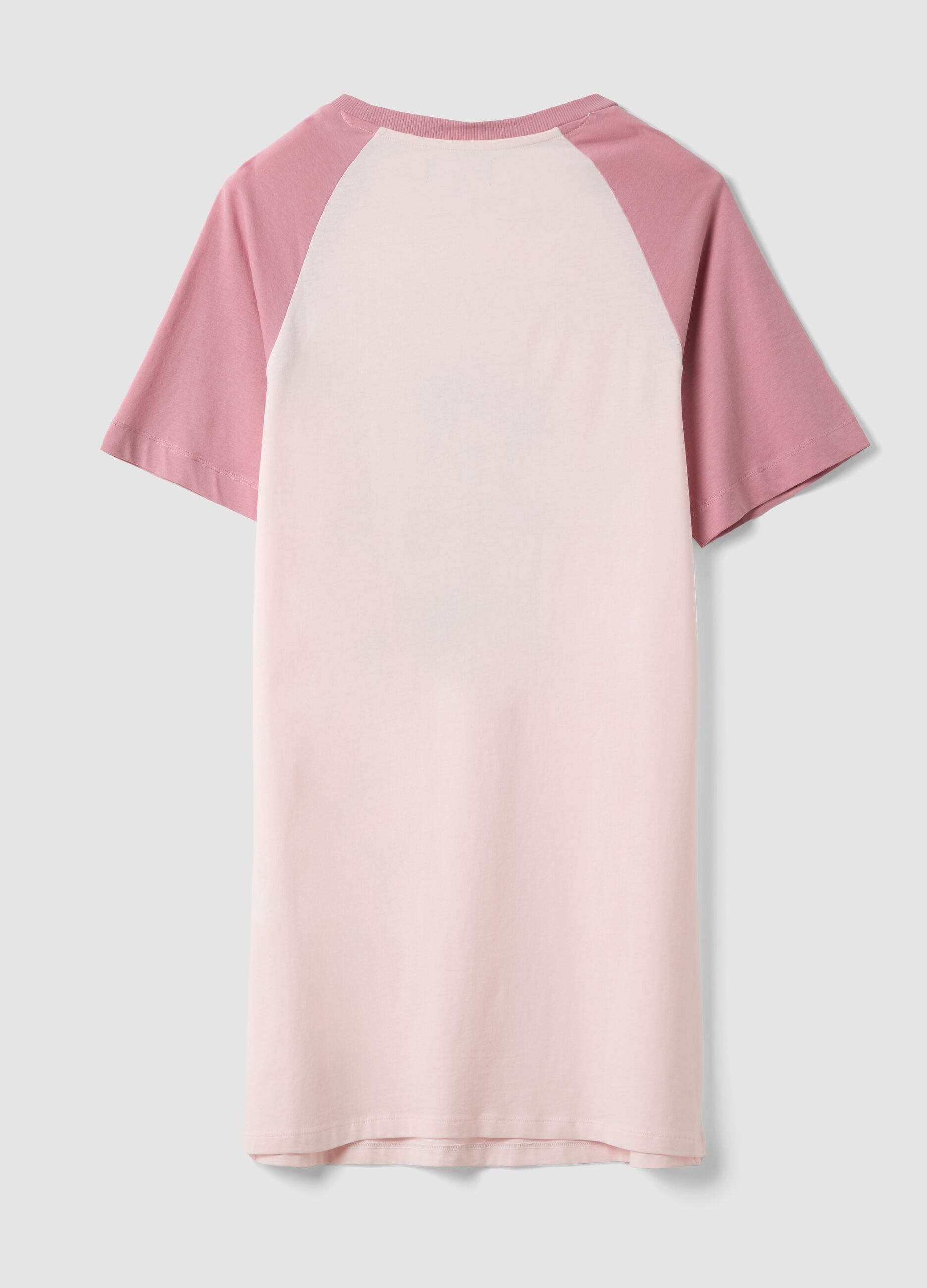 Pink pure organic cotton nightshirt with Minnie print