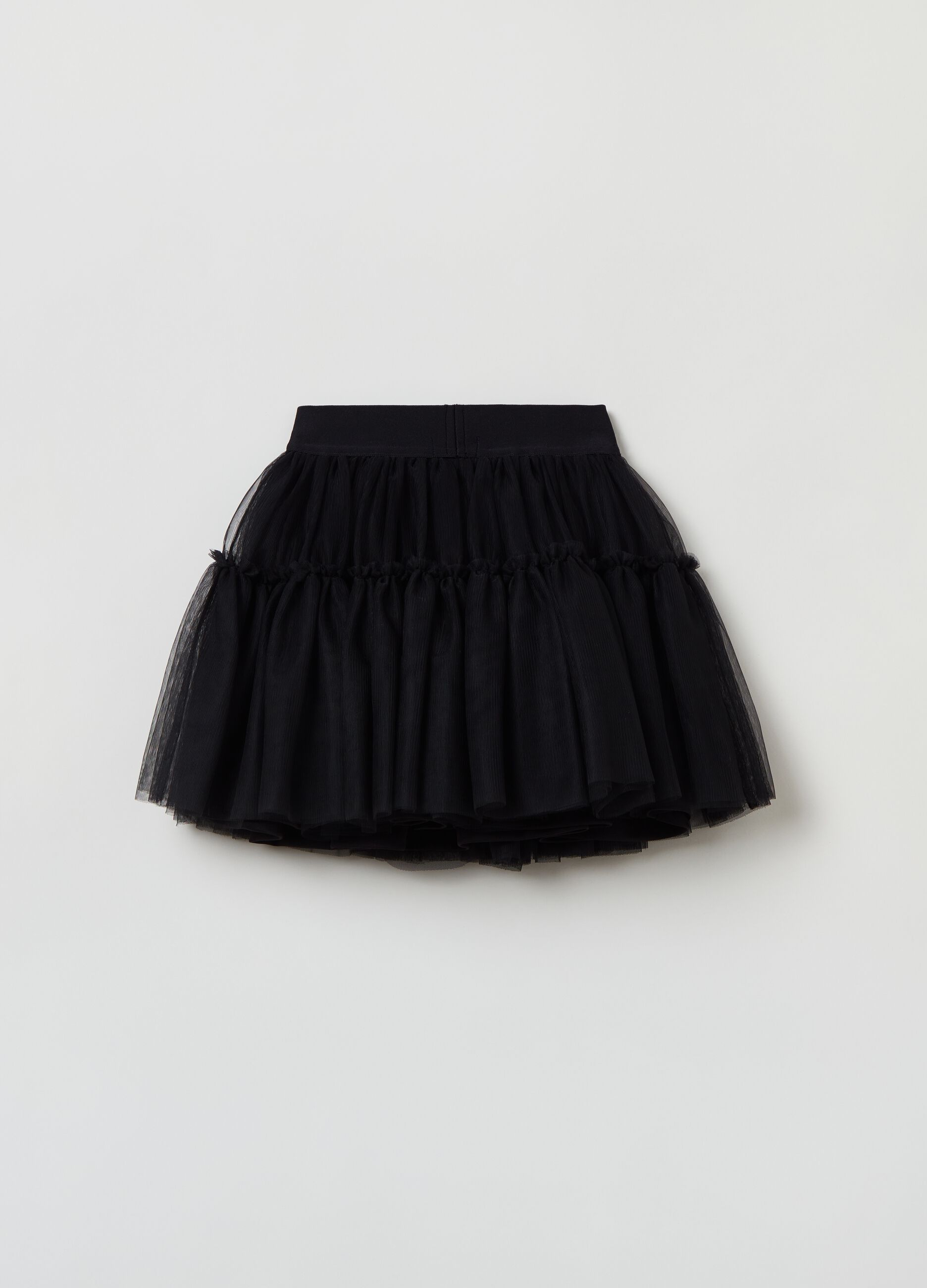 Gonna in tulle con balza Nero OVS KIDS da Bambina OVS