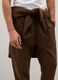 Men's Brown Cotton Trousers_2